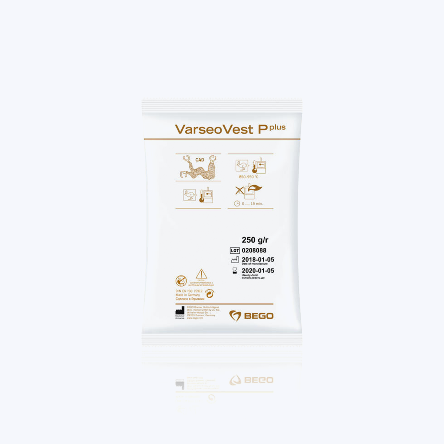 Varseovest P Plus – 18 kg (72 x 250 g Packs)