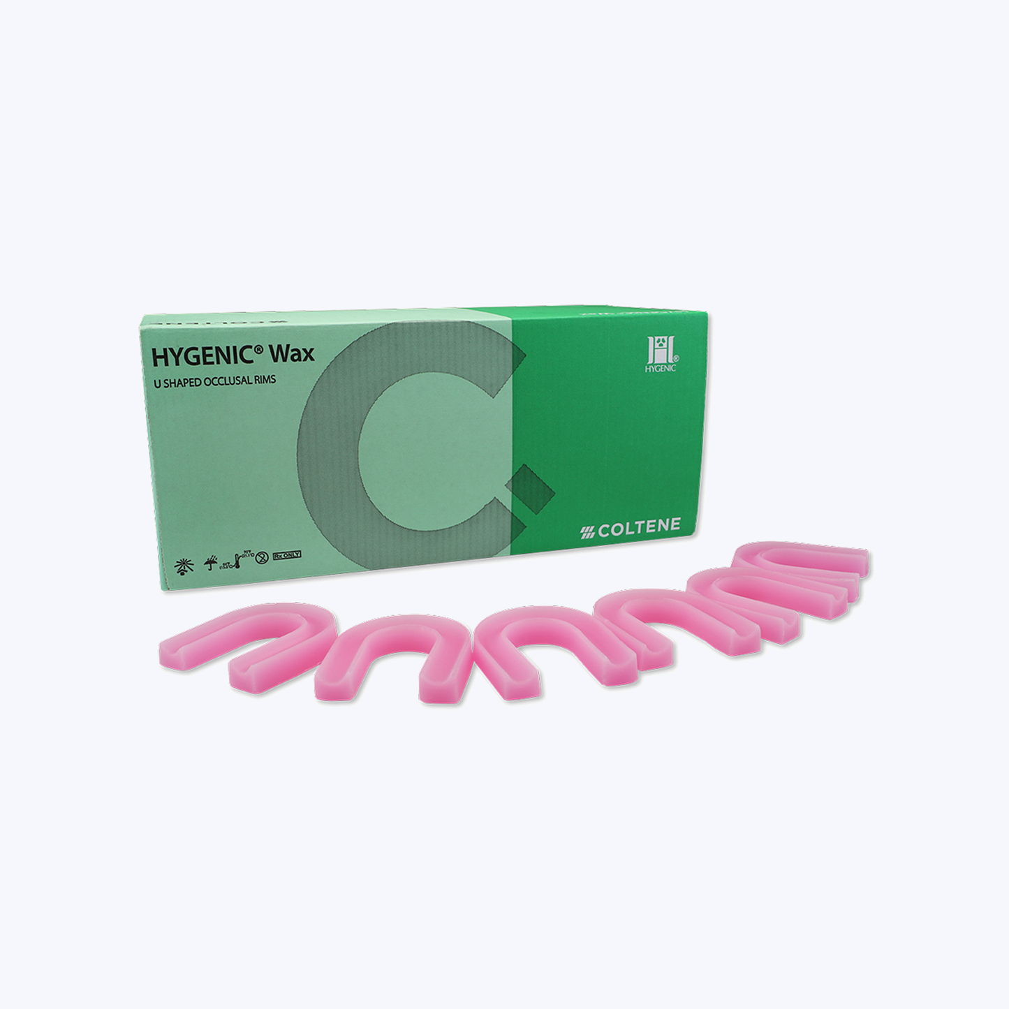 Occlusal Rims Recessed Bite Blocks