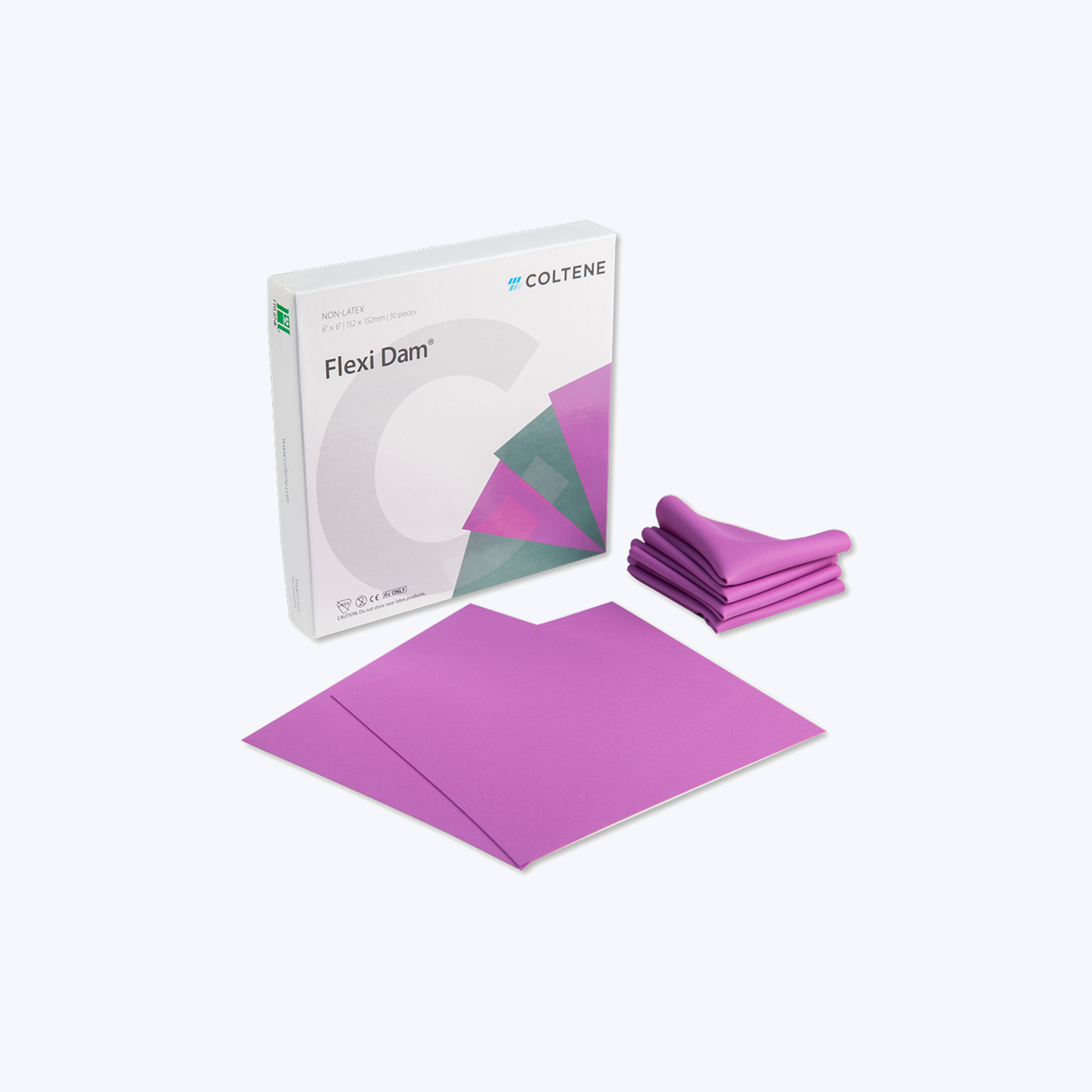 HYGENIC Flexi-Dam Non-Latex (6" x 6")