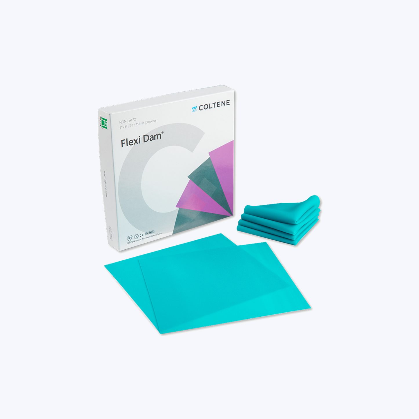 HYGENIC Flexi-Dam Non-Latex (6" x 6")