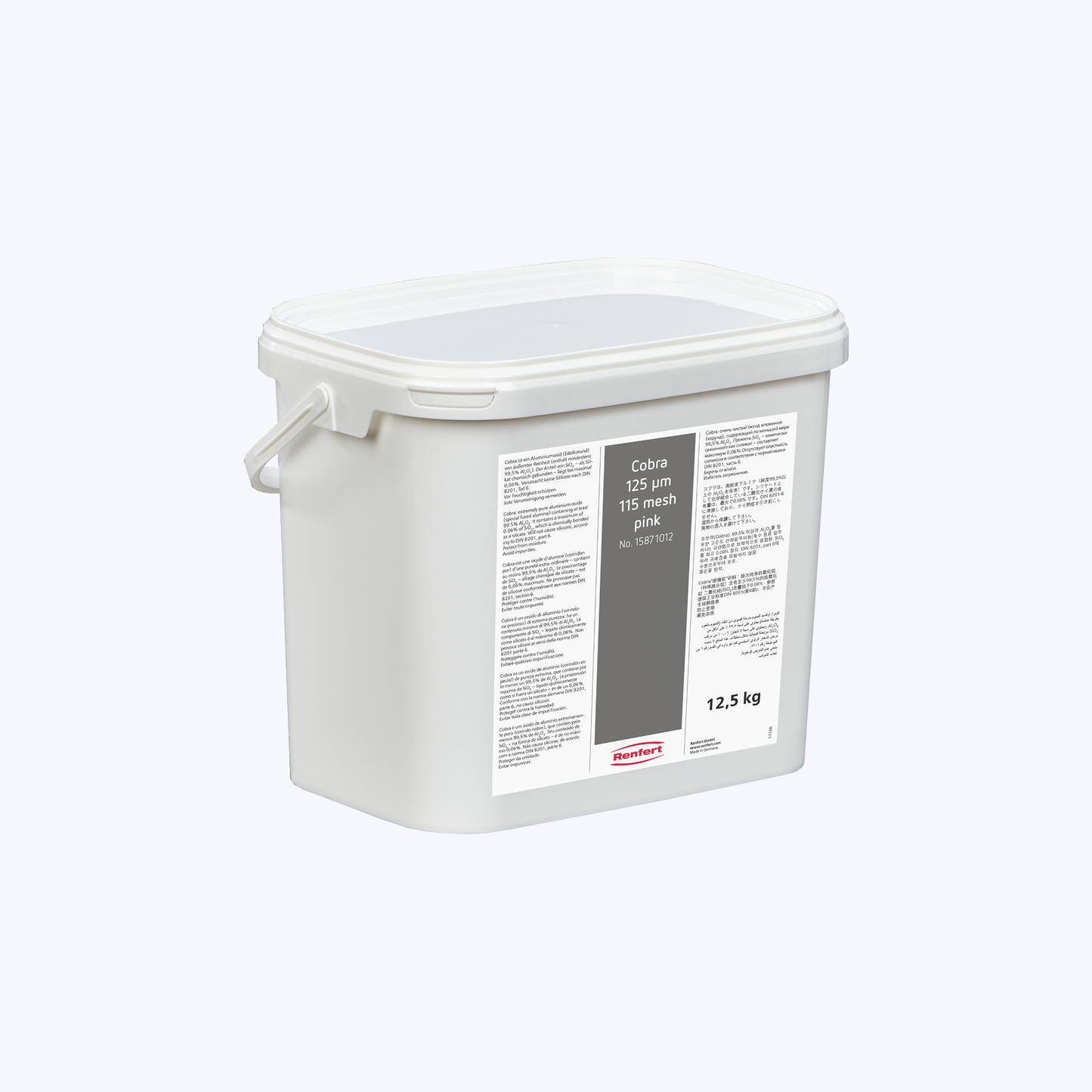 COBRA Aluminum Oxide 50 m, white 12,5kg