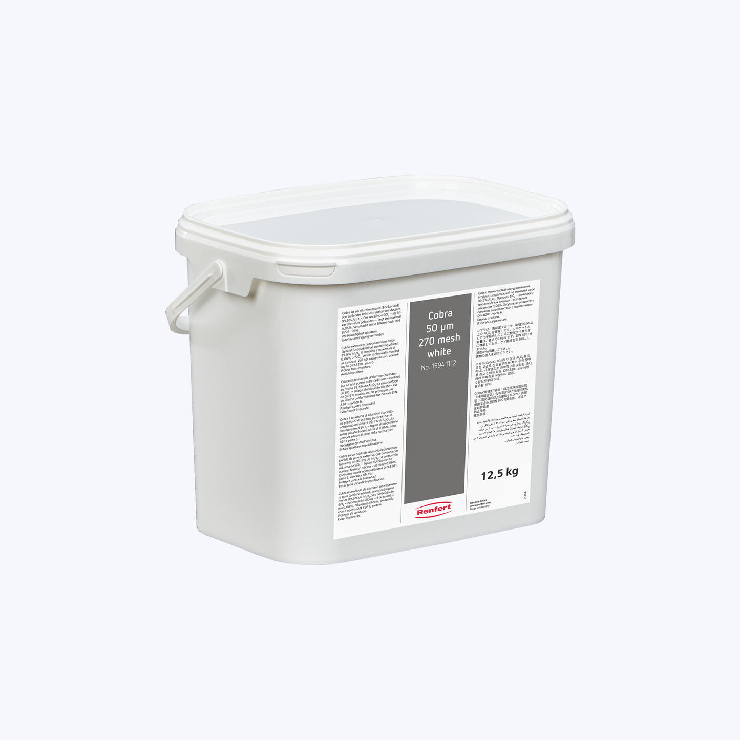 COBRA Aluminum Oxide 50 m, white 12,5kg