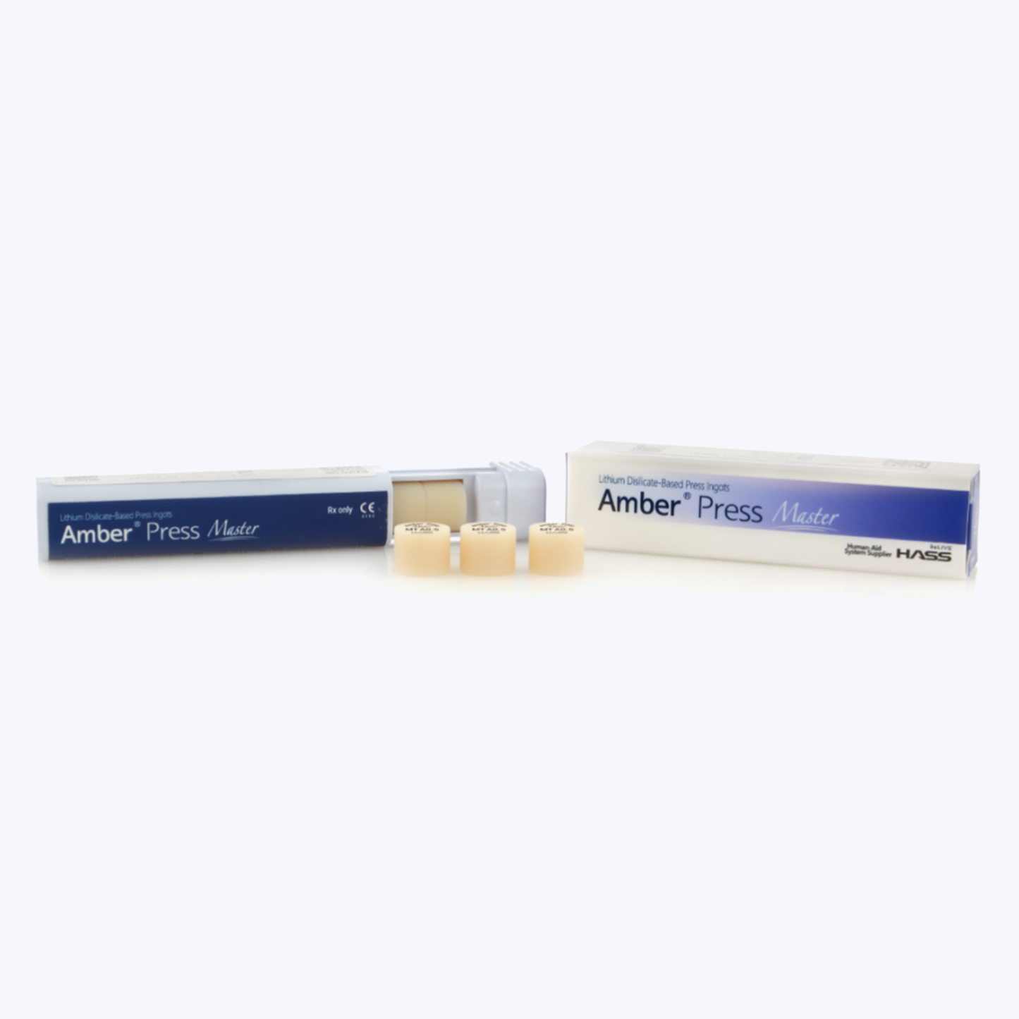 Amber Press MASTER R10, 12.7 XH10, HT, 5 ingots