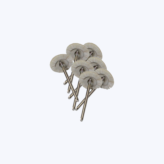 12 PACK SOFT BRISTLE BRUSH WHITE