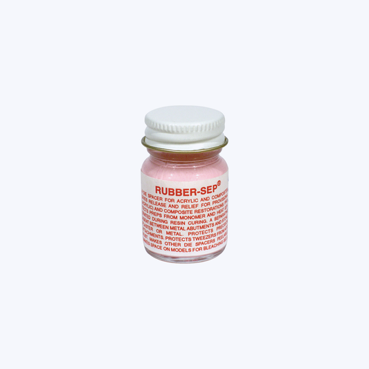 Rubber Sep – Pink (Red), 1/2 oz (15 cc) with Brush Cap