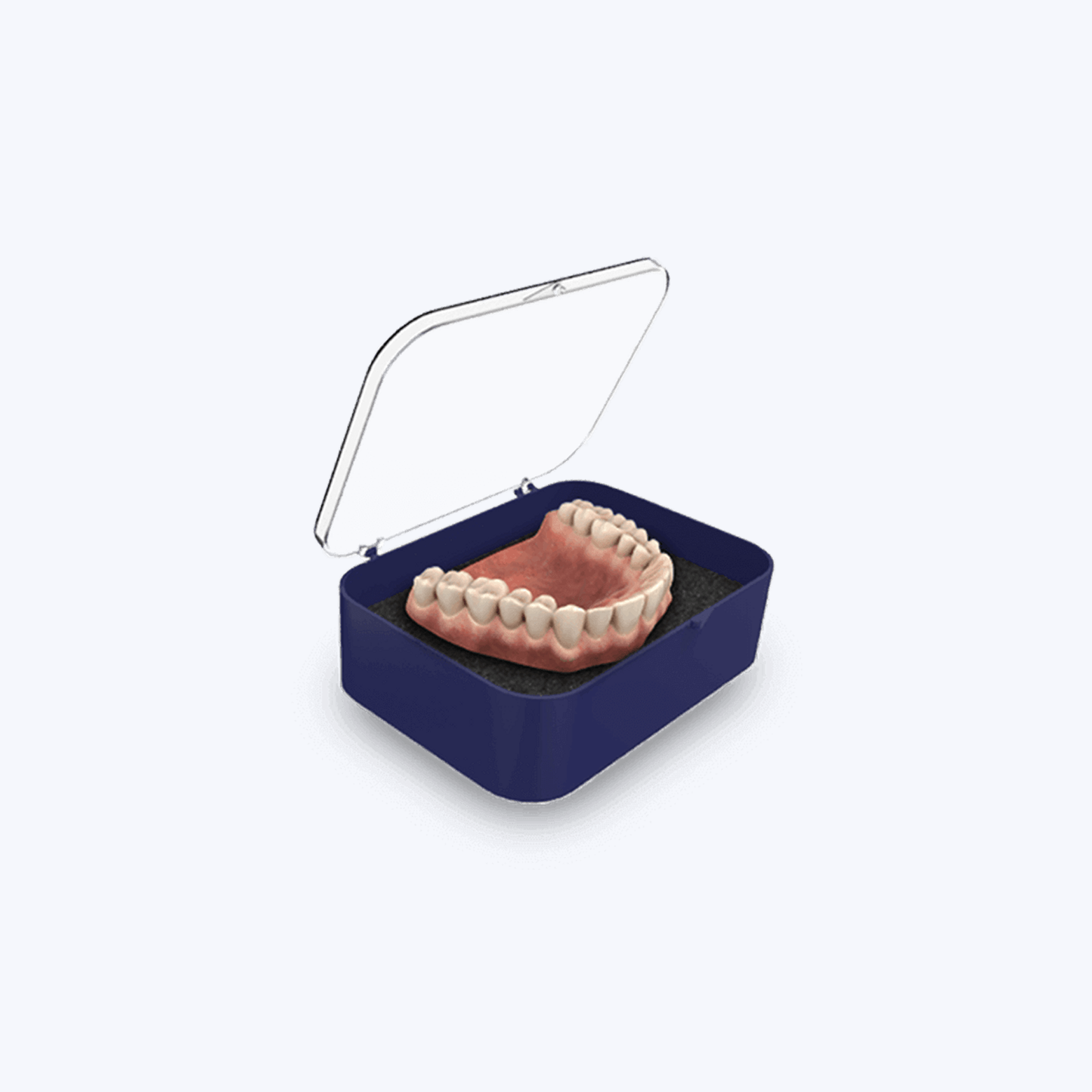 3" Crown Box – Clear with Foam (200/CTN)