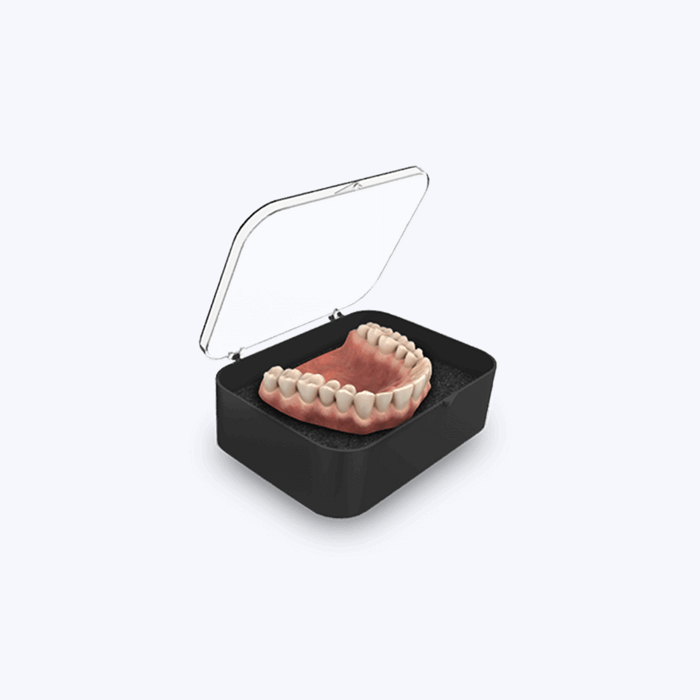 3" Crown Box – Clear with Foam (200/CTN)