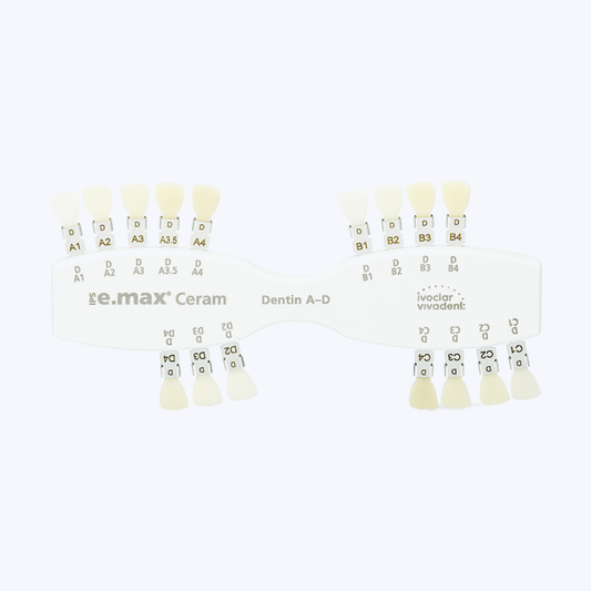 IPS e.max Ceram Shade Guide Dentin A-D