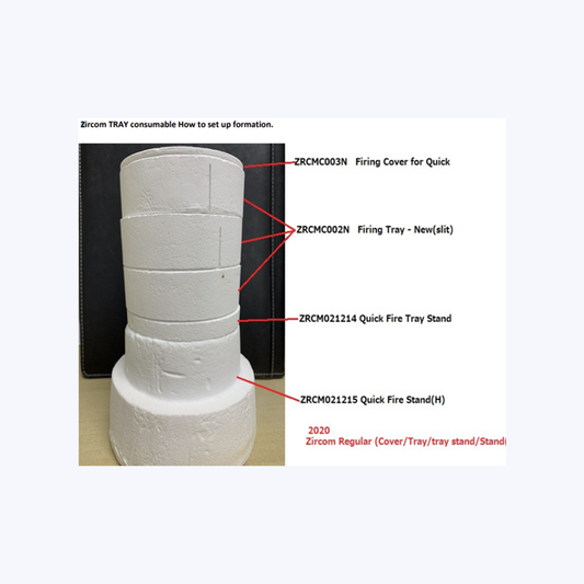 Zircom New Firing Tray -Slit