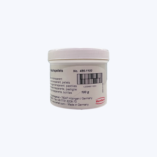Renfert GEO Cervical Wax Red Transparent Pellets