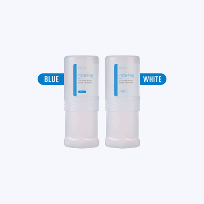 Insta-Peg Refractory Peg Putty, White, 4 x 12 cc Syringe