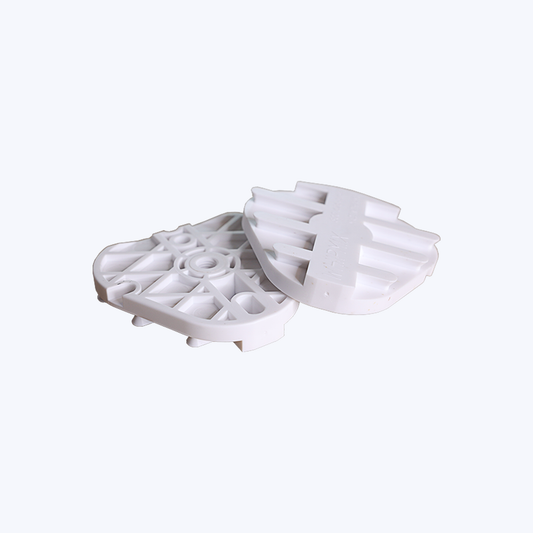 Plastic Mounting Plate with Metal Insert