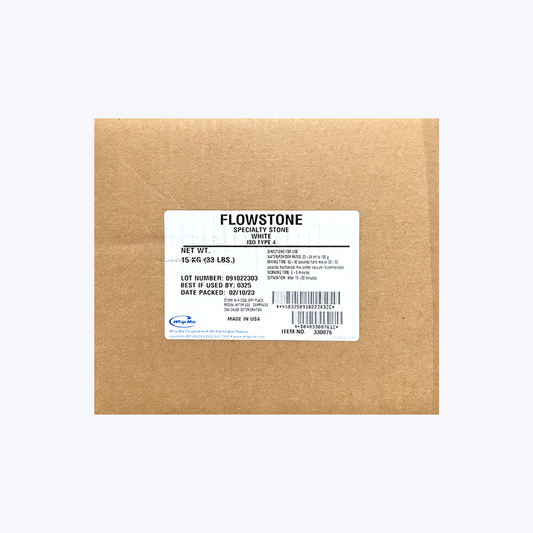 FLOWSTONE WHITE 33#/15KG